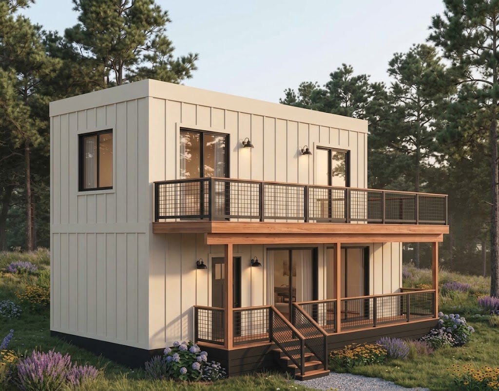 The Bloom — 1,118 sqft 2BR two-story modular